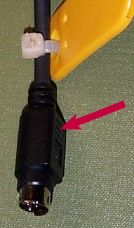 Oblique View of Connector